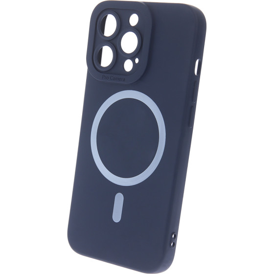 TFO Silicon Mag case for iPhone 15 Plus 6,7'' dark blue