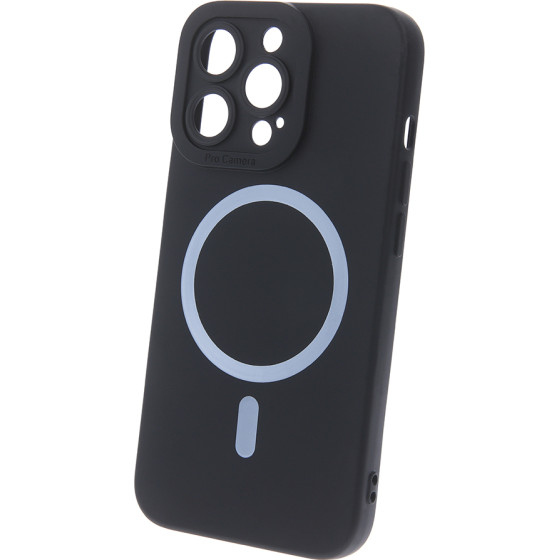 TFO Silicon Mag case for iPhone 16 Plus 6,7'' black