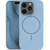 TFO Silicone Thin Mag case for iPhone 15 6,1'' light blue