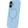 TFO Silicone Thin Mag case for iPhone 16 6,1'' light blue