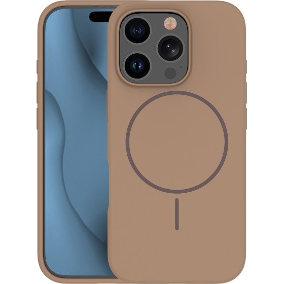 TFO Silicone Thin Mag case for iPhone 16 Pro Max 6,9'' brown