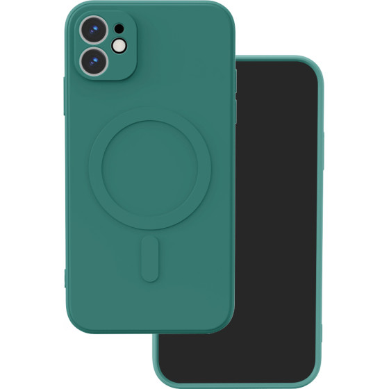 TFO Simple Color Mag case for iPhone 11 dark green