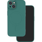 TFO Simple Color Mag case for iPhone 16 Plus 6,7'' dark green
