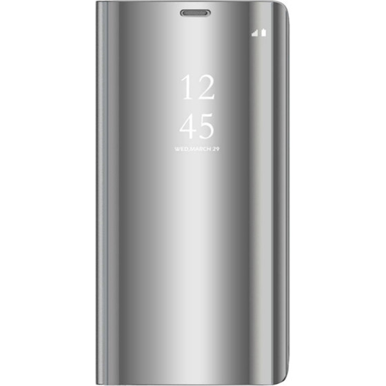 TFO Smart Clear View case for Samsung Galaxy S23 silver
