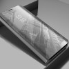 TFO Smart Clear View case for Samsung Galaxy S23 silver
