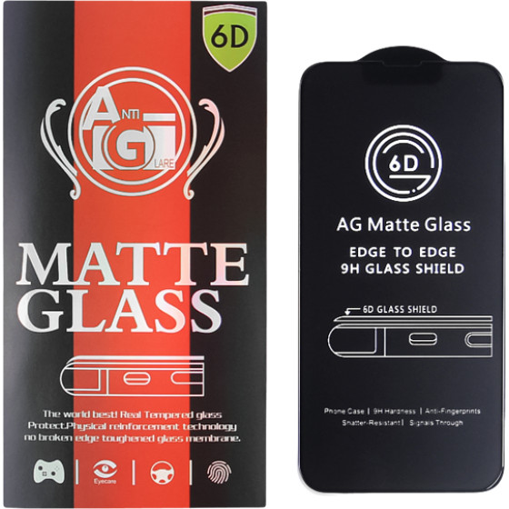 TFO Tempered glass 6D matte for iPhone 12 Mini 5.4'' black frame