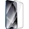 TFO Tempered glass metal frame for iPhone 13 Pro Max 6,7'' / 14 6,7'' Plus black frame