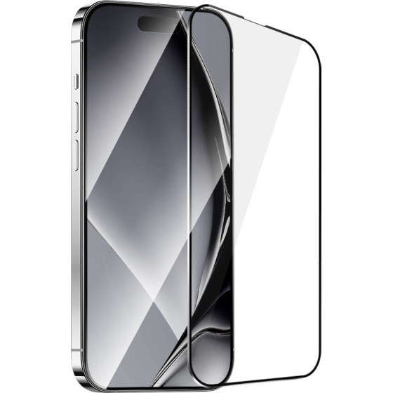 TFO Tempered glass metal frame for iPhone 14 Pro 6,1'' black frame