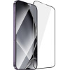 TFO Tempered glass metal frame for iPhone 14 Pro Max 6,7'' black frame