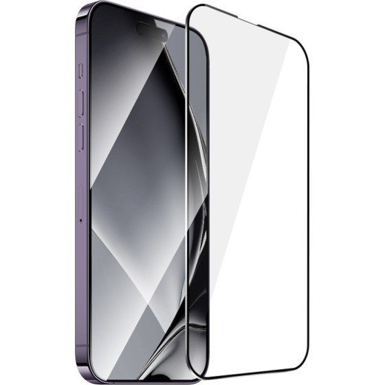 TFO Tempered glass metal frame for iPhone 14 Pro Max 6,7'' black frame