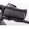 TFO Waterproof bike frame bag with shielded phone holder Model02 black