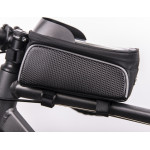 TFO Waterproof bike frame bag with shielded phone holder Model02 black
