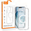 VMax set case + glass 2,5D premium for iPhone 16 Plus 6,7''