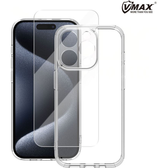 VMax set case + glass 2,5D premium for Samsung Galaxy A24 4G
