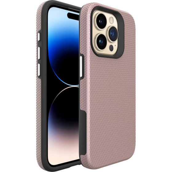 VMax Triangle case for iPhone 16 Plus 6,7'' rose gold