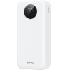 BWOO 22,5W 30000 mAh power bank with LCD screen, white