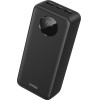 BWOO 22,5W 30000 mAh power bank with LCD screen, black