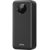 BWOO 22,5W 30000 mAh power bank with LCD screen, black