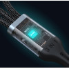 BWOO 3-in-1 Cable USB - USB-C, Lightning, Micro USB 1m 3A X274 black