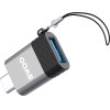 BWOO Adapter USB - USB-C Gray OTG BZ-35