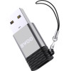 BWOO Adapter USB-C - USB Gray OTG BZ-38