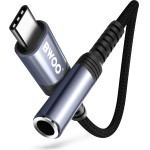 BWOO Adapter AUX 3.5mm - USB-C Black BZ47