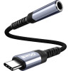 BWOO Adapter AUX 3.5mm - USB-C Black BZ47