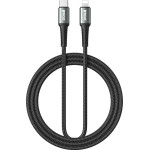 BWOO Braided Cable USB-C - Lightning 3m 30W black