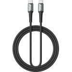 BWOO Braided Cable USB-C - USB-C 3m 60W black