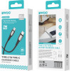 BWOO Braided Cable USB-C - USB-C 3m 60W black