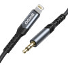 BWOO Cable AUX 3.5mm - Lightning BO-AUX068 black