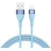 BWOO Cable USB - Lightning 1m 3A Minimalist Silicone Blue X280L