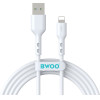 BWOO Cable USB - Lightning 2m 3A white