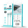 BWOO Cable USB - USB-C 1m 3A Minimalist Silicone Blue X280C