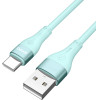 BWOO Cable USB - USB-C 1m 3A Minimalist Silicone Green X280C