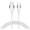 BWOO Cable USB - USB-C 1m 3A Minimalist Silicone White X280C