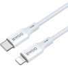 BWOO Cable USB-C - Lightning 1m 27W ABS + TPE X283 C-L white
