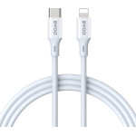 BWOO Cable USB-C - Lightning 2m 27W ABS + TPE white