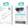 BWOO Cable USB-C - Lightning 2m 27W ABS + TPE white