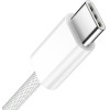 BWOO Cable USB-C - USB-C 1m 60W for iPhone 15 BO-X284 white