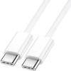 BWOO Cable USB-C - USB-C 2m 60W white