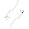 BWOO Cable USB-C - USB-C 2m 60W white