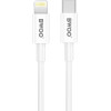 BWOO CDA159 PD wall charger 1x USB-C port + Lightning 20W white