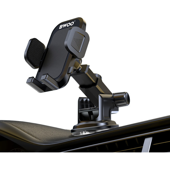 BWOO Dashboard car holder BO-ZJ125 ABS+silicon+aluminum