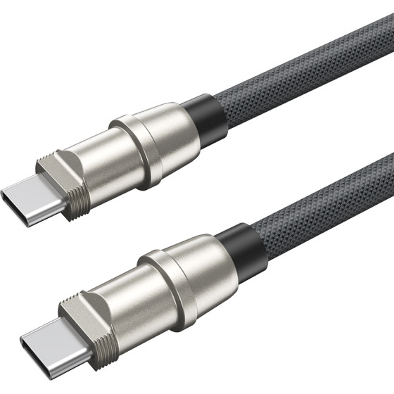 BWOO Lanyard Cable USB-C - USB-C 1.2m 60W with strap