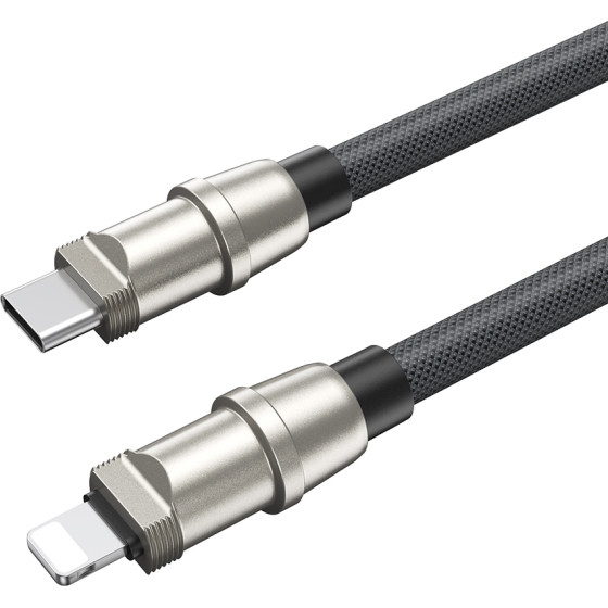 BWOO Lanyard Cable USB-C - Lightning 1.2m 27W with strap