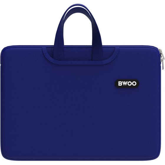 BWOO neoprene laptop bag 15'' dark blue