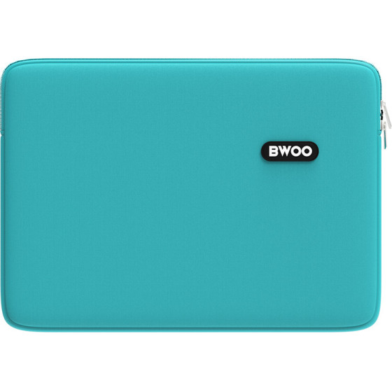 BWOO neoprene laptop bag size 14'' light blue