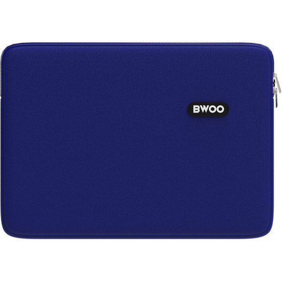 BWOO neoprene laptop bag size 15'' dark blue