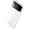 BWOO Ultra thin 22,5W 10000 mAh power bank, white